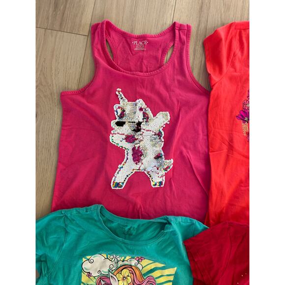 Girl's Size 14 T-Shirt Bundle - Lot of 6 Graphic Tees - Picture 8 of 8